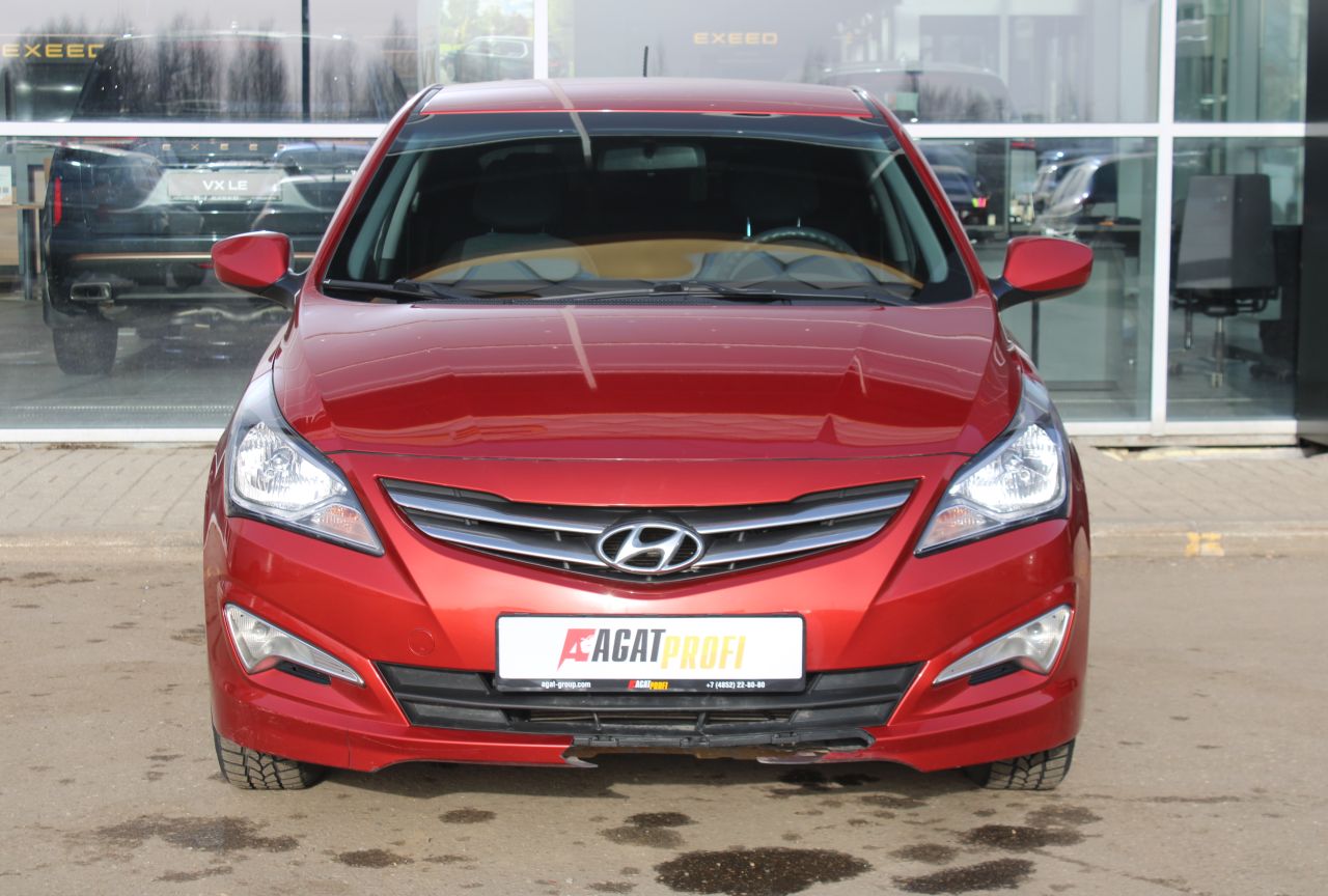 Hyundai Solaris I рестайлинг (2014—2017) 2016 c пробегом 66800 по цене  1199000 руб. - купить в Ярославле на Zavodi.Auto